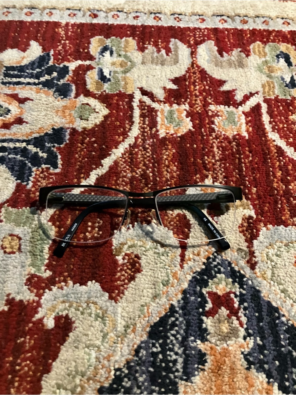 Bulova Eyeglasses Prescription Carbon Fiber Unisex